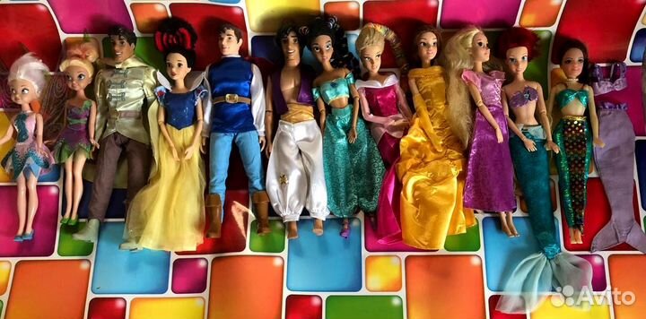 Куклы Дисней Америка Жасмин Бель Спящая Одежда