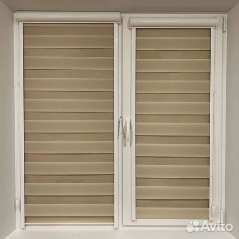 Кассетные рулонные шторы день ночь с гарантией