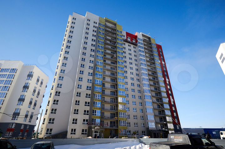 Квартира-студия, 26,3 м², 5/19 эт.