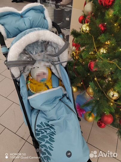 Детские санки коляска ника 7-5