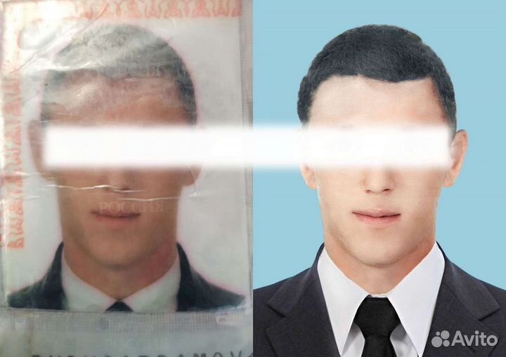 Ретушь. Ритуальные портреты