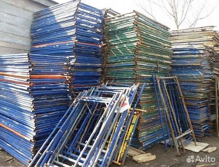 Леса рамные высотой до 40м б.у