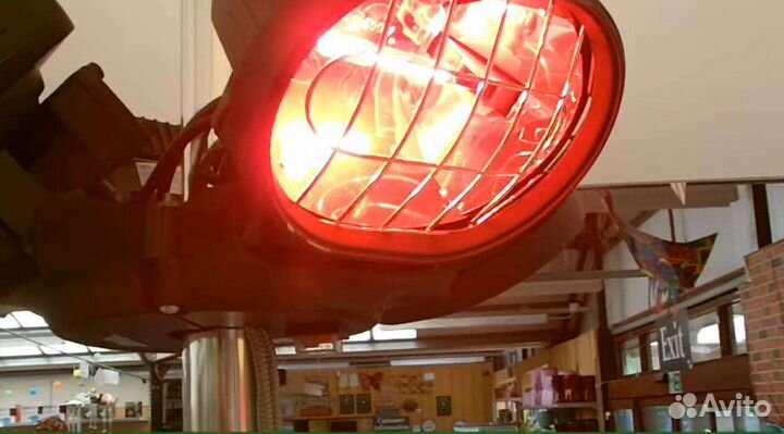 Светильник для обогрева инфракрасный