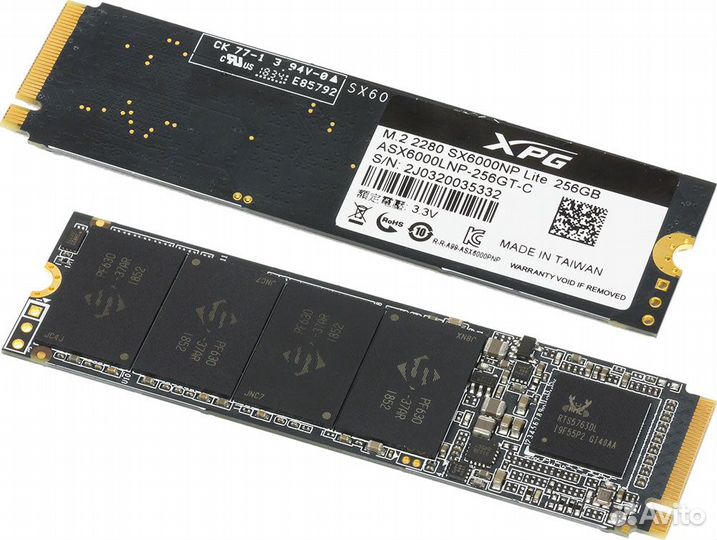256 гб SSD M.2 накопитель adata XPG SX6000 Lite
