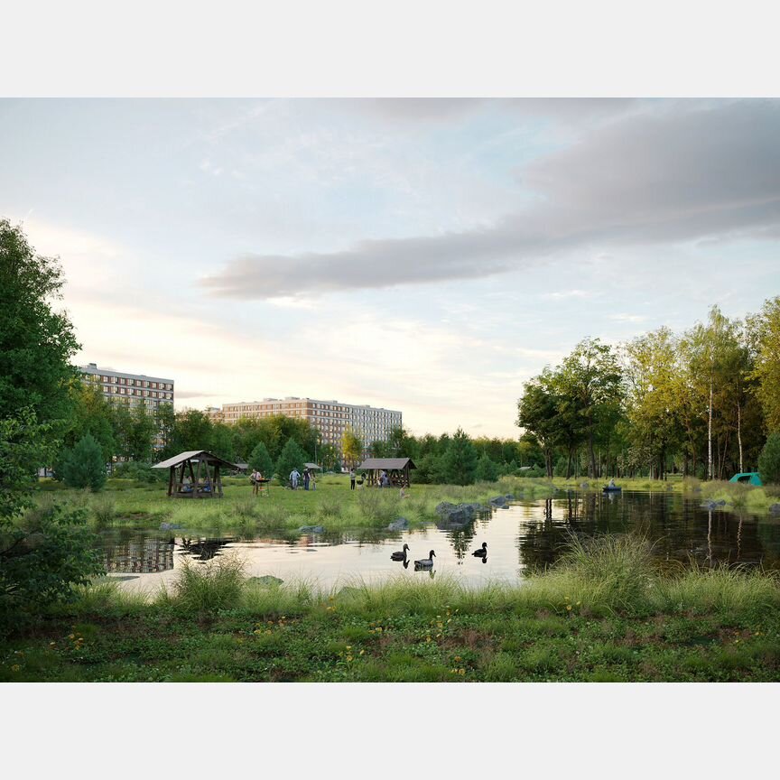 2-к. квартира, 57,4 м², 6/10 эт.