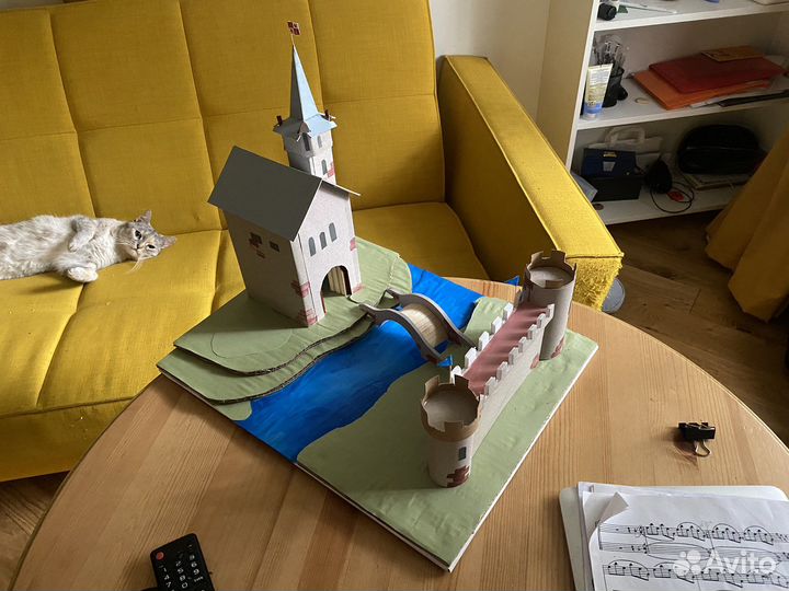 Изготовление макетов из бумаги, пластика, картона