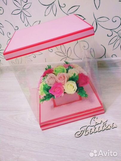 Оригинальный подарок ночник-букет роз