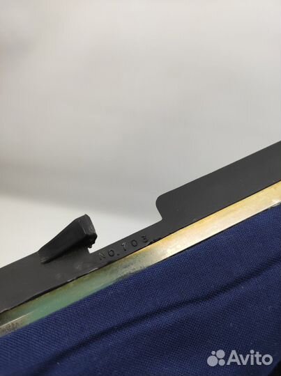 Клатч, ГДР, пластмасса, текстиль, сер. XX в. Б197