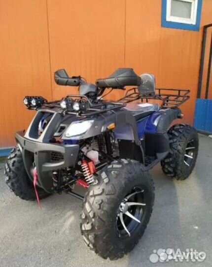 Квадроцикл Grizzly 300cc синий