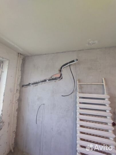 Утановка кондиционеров. Сплитсистем закладка трасс