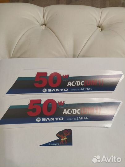 Наклейки sanyo MTV-5