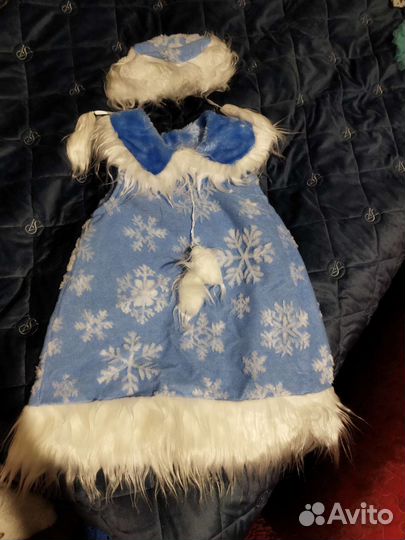 Костюм Снегурочки для девочки