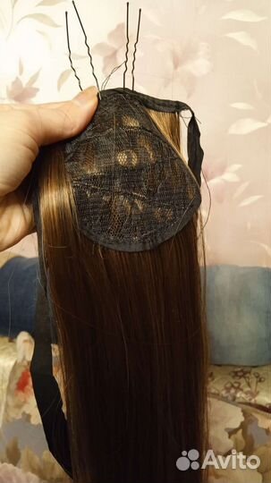 Парик хвостик