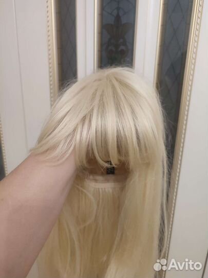 Парик блонд имитация натуральных волос