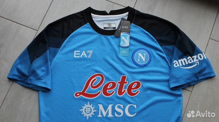 Майка фк Наполи 2022/23 Emporio Armani на разм L/M