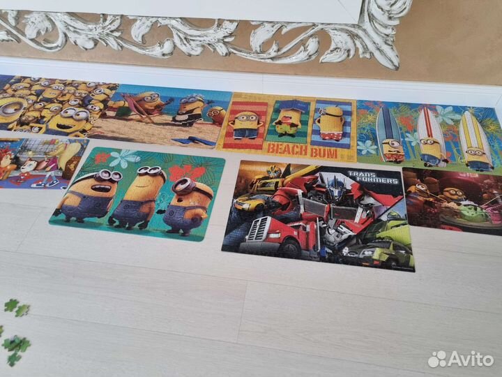 Пазлы Minions 260, 500 и super 3D