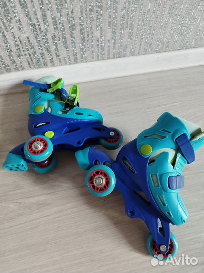 Ролики детские раздвижные с регулировкой