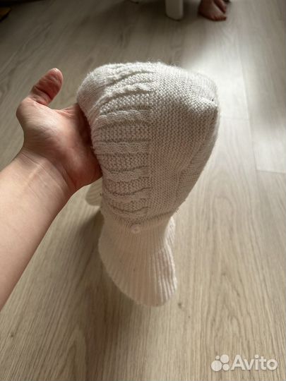 Шапка шлем детская зимняя