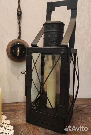 Фонарь Железнодорожный свечной СССР до и посл 1941