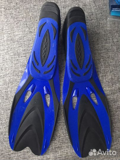 Ласты и шапочка для плавания детские