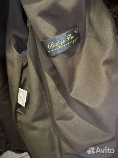 Шуба норковая женская с капюшоном