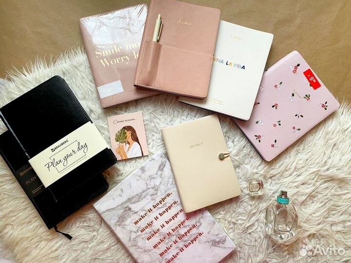 Ежедневник кожаный 2023 без дат блокнот планер