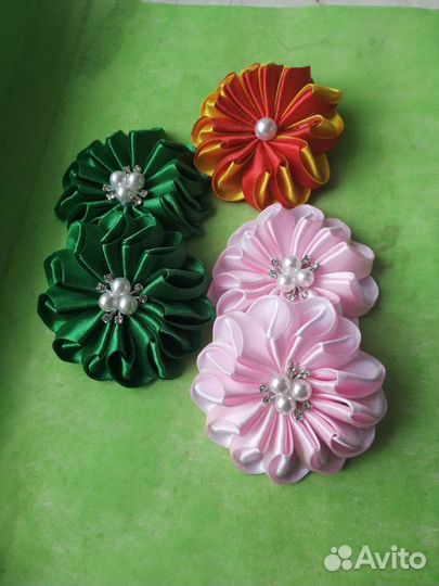 Резинки для волос ручной работы