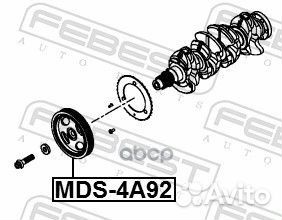 Шкив коленвала Mitsubish Lancer CY 07 MDS4A92