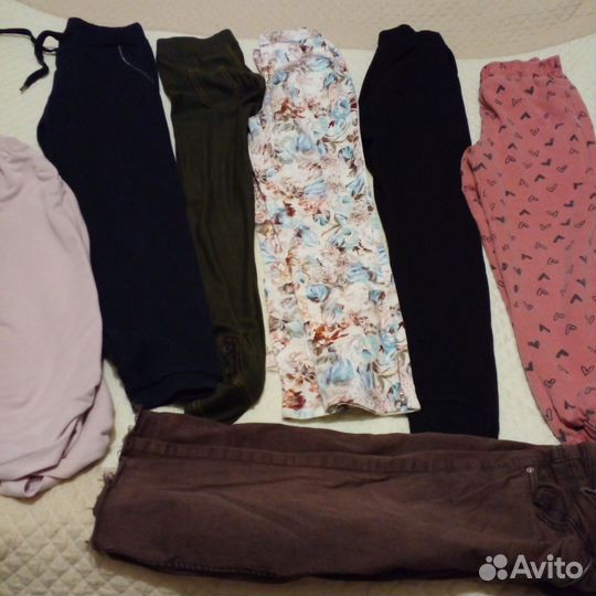 Пакетом одежда для девочки 146-152