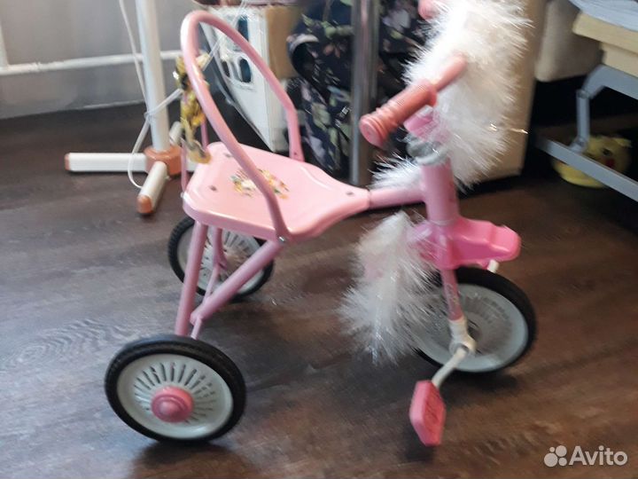 Детский трехколесный велосипед бу