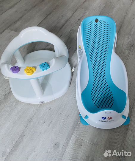 Горка для купания angelcare и стульчик