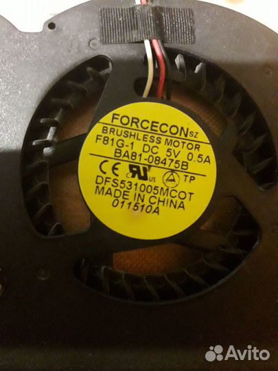 Вентилятор для ноутбука Samsung R530