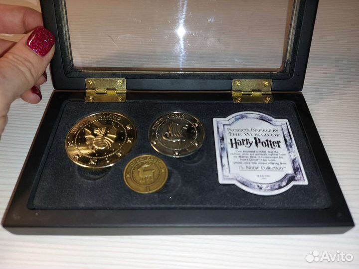 Коллекционный набор монет банка Гринготс Оригинал