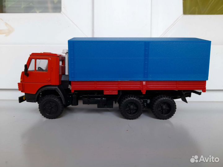 Камаз 5320 с тентом элекон 1:43