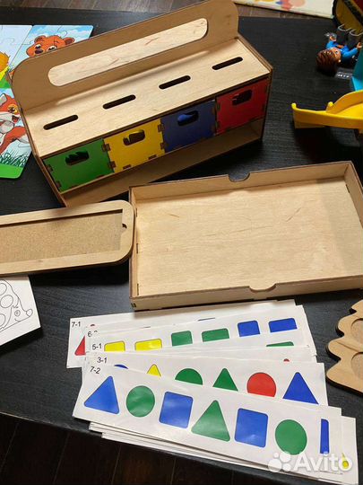 Развивающий сортер и пазлы