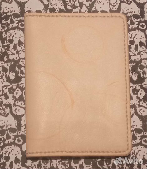 Кожаный чехол до паспорта