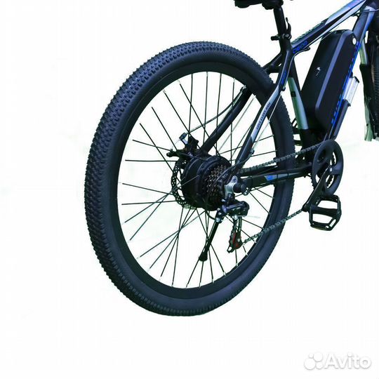 Алюминиевый электровелосипед 48В 350Вт 14.4 А/ч