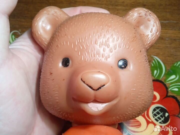 Игрушка СССР медведь в купальнике