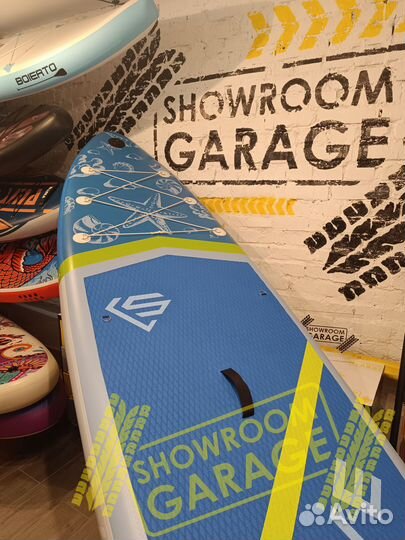 SUP Сап доска Wave Starfish Blue 350*89*15см