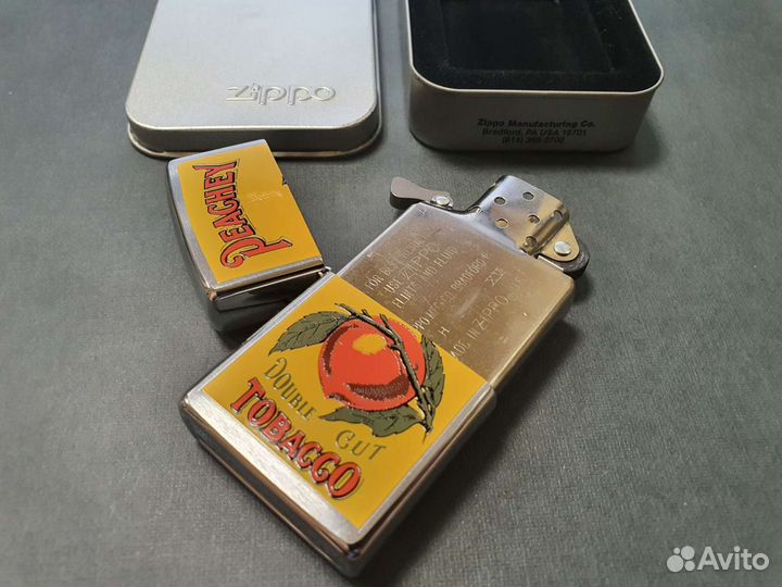 Зажигалка Zippo - Табакерка #1: Peachey