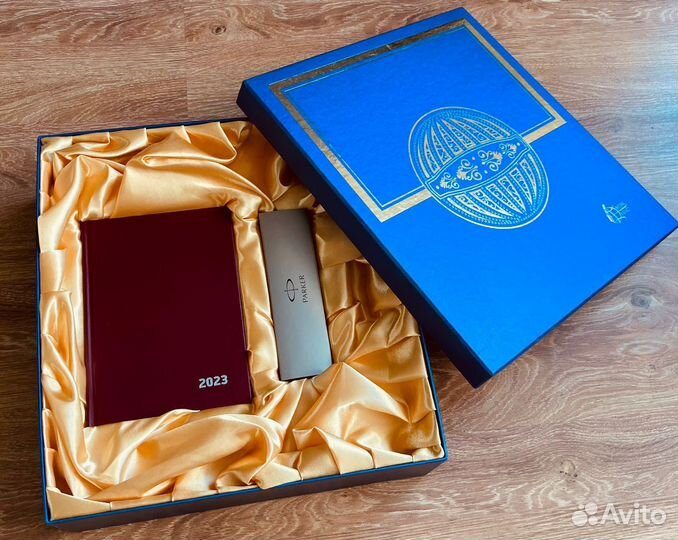 Подарочный набор ручка Parker и ежедневник