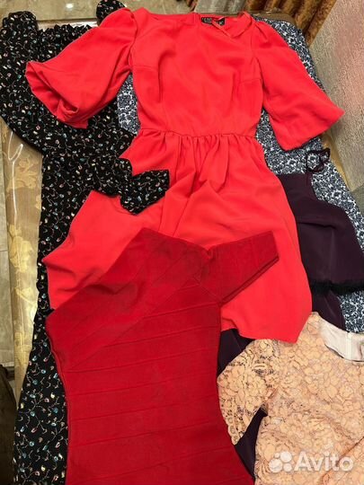 Пакетом Платья вечерние, вещи пакетом размер 40 XS