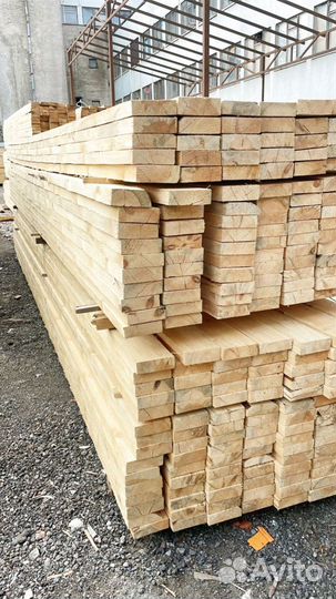Доска обрезная 50х100х6000мм с доставкой