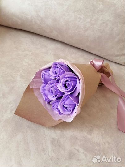 Мыльные розы букеты