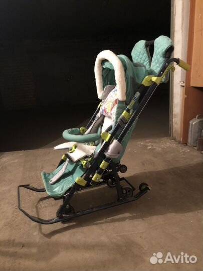 Коляска санки Nika детям 7-3