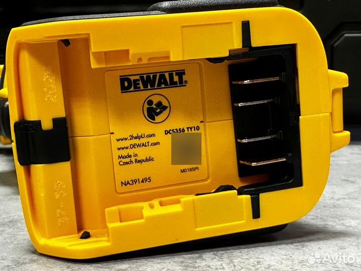 Реноватор аккумуляторный dewalt DCS356P2-QW