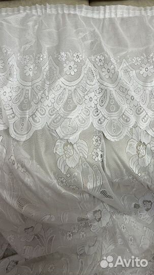 Тюль б/у 3*2.5