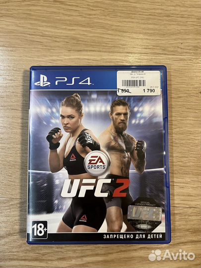 Игра Ufc 2 для приставок ps4 ps5