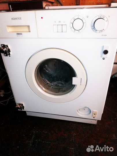 Встраиваемая стиральная машина zanussi