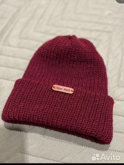 Шапка мужская вязанная